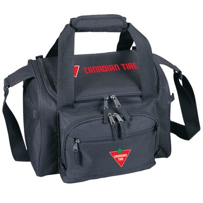 12 Can Cooler Bag with Handles and Shoulder Strap